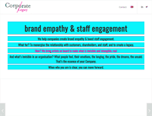 Tablet Screenshot of corporate-legacy.com